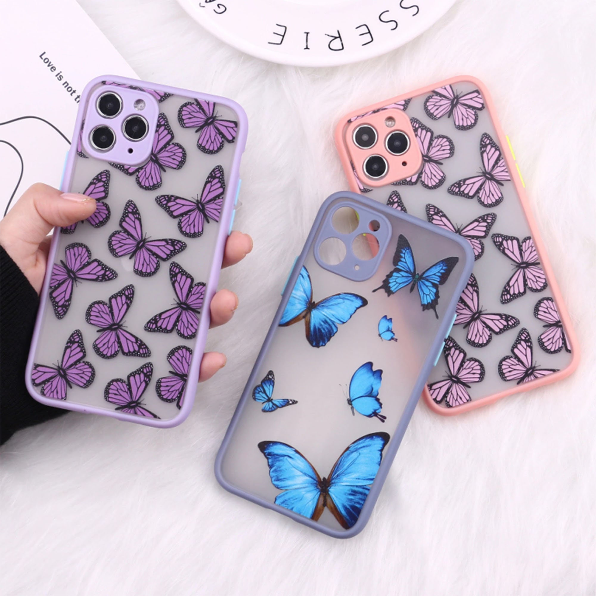 Iphone 11 Case Cute 3d Relif Butterfly Phone Case For Iphone Etsy Ireland