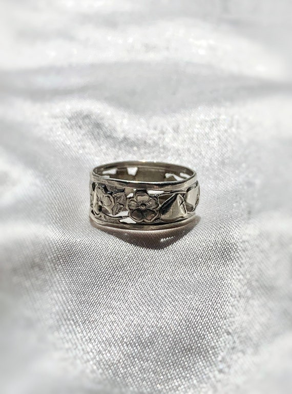 Henry Wexel antique ring, antique sterling silver 