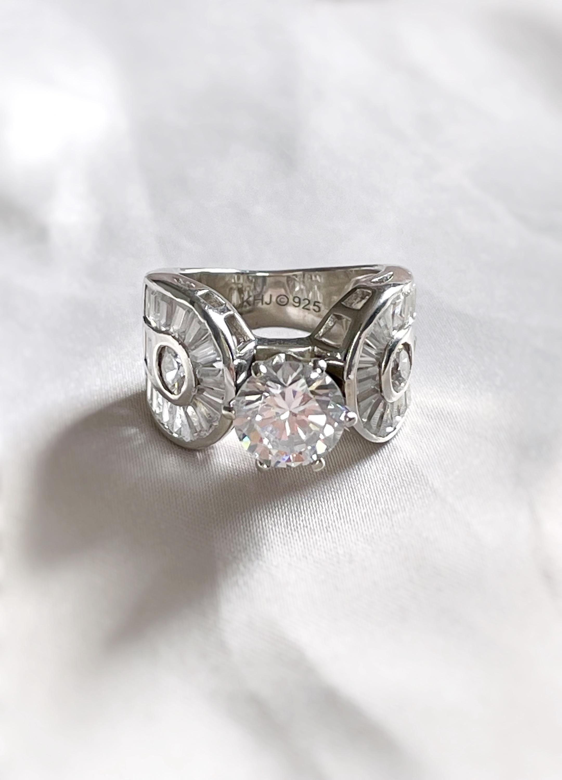 Sterling Silver Men's Horse & Horseshoe Ring 6.55 gr Size 9
