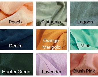 Gauze Color Swatches