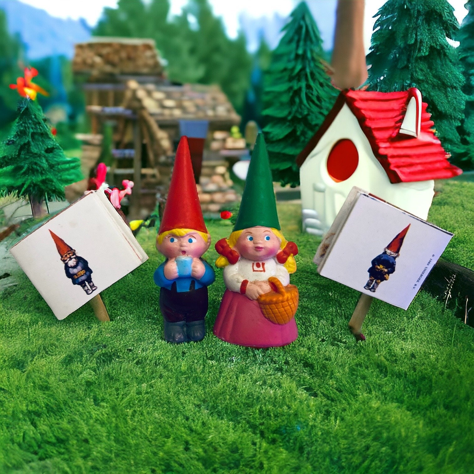 お気にいる Unieboek 1980 Gnome - Etsy 額縁