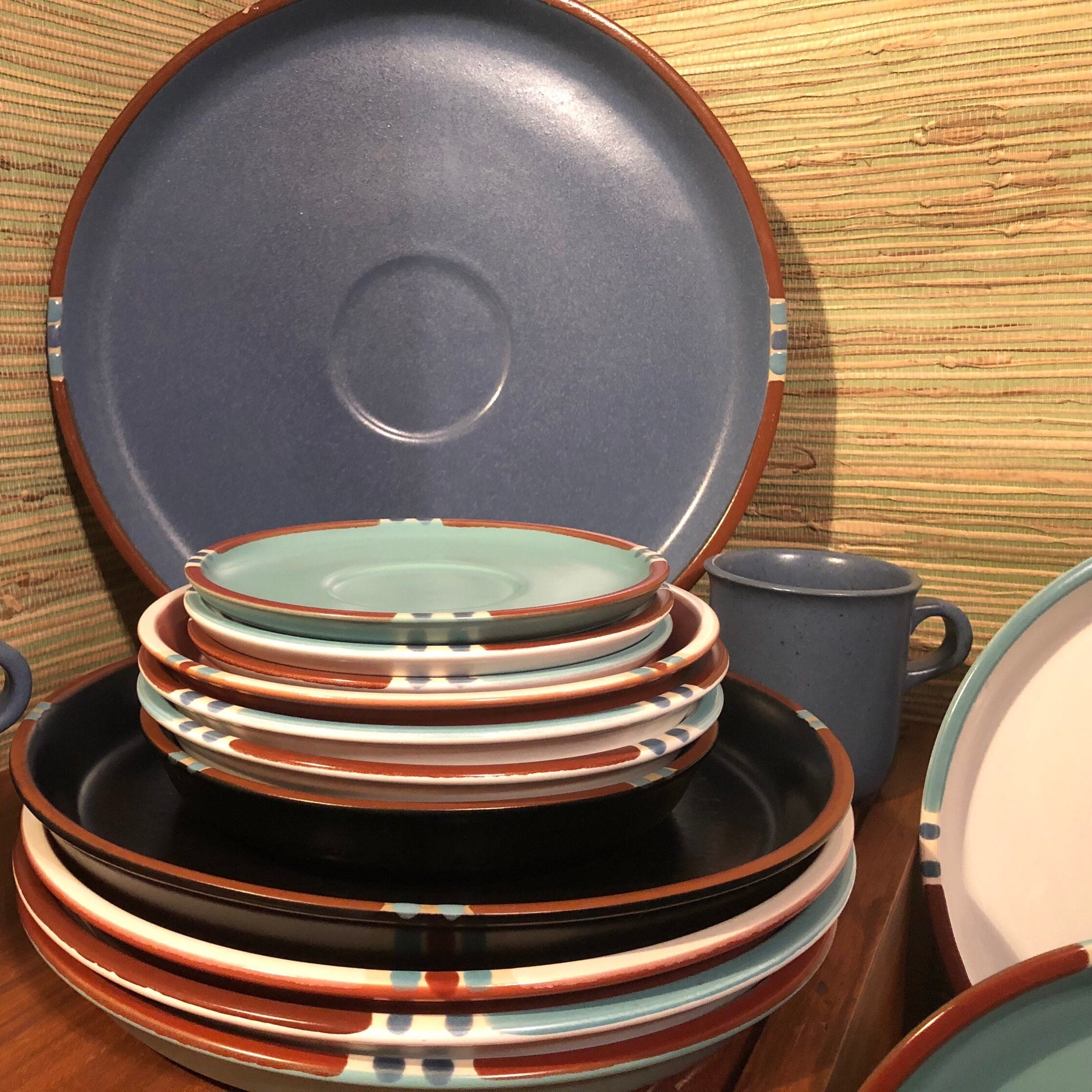 Vintage Mesa Dinnerware in Sky Blue by Dansk, Int., Portugal. - Etsy