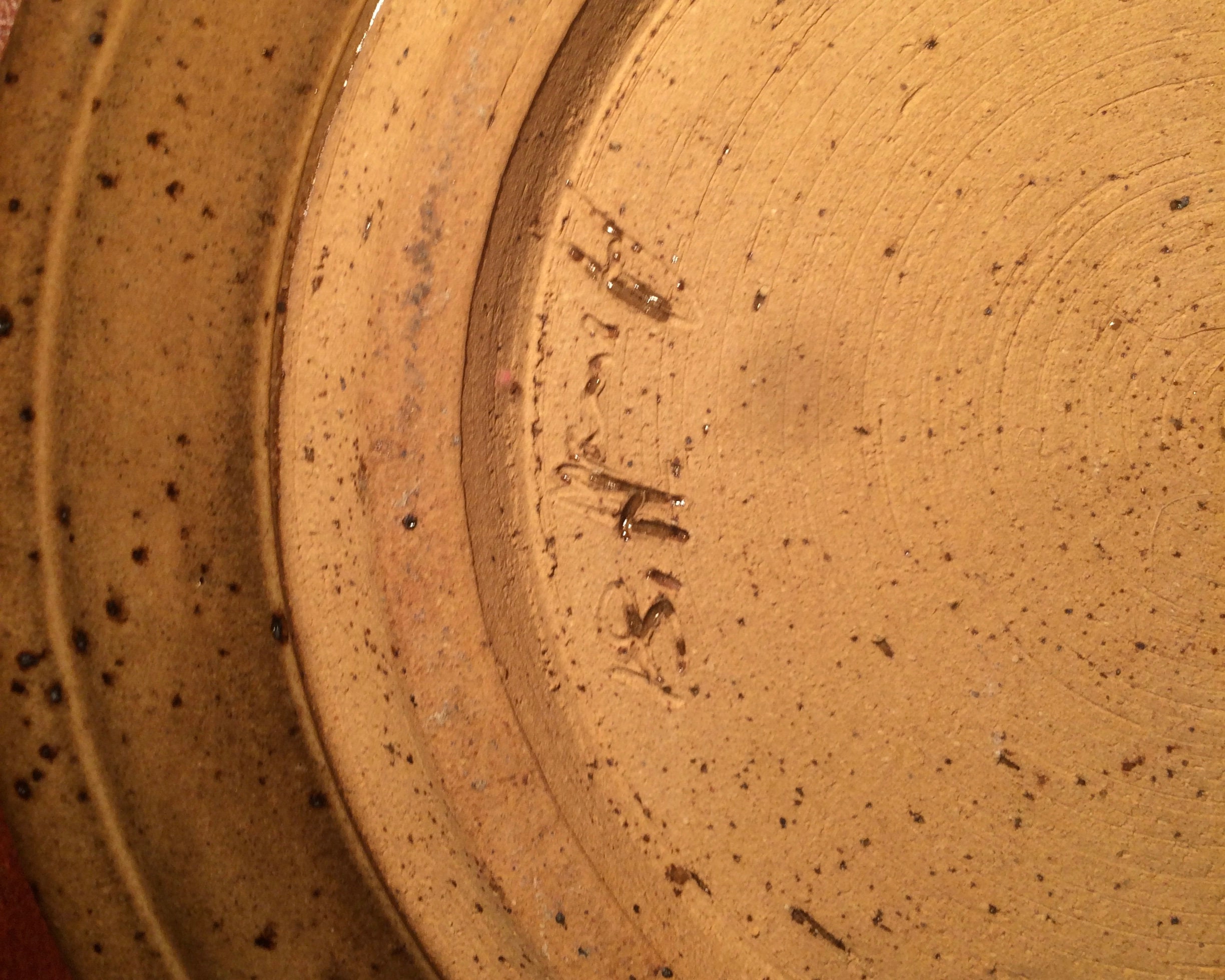 Vintage Earthworks West Studio Art Pottery Plate Signed by Etsy