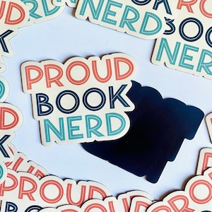 Proud Book Nerd Magnet