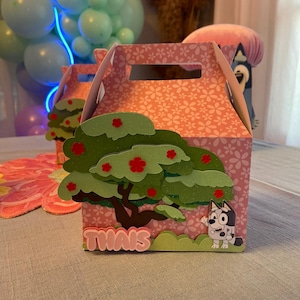 Bluey and Bingo party bundle | Bluey party Gable box | Bluey and Bingo favor box | Bluey and Bingo dulceros