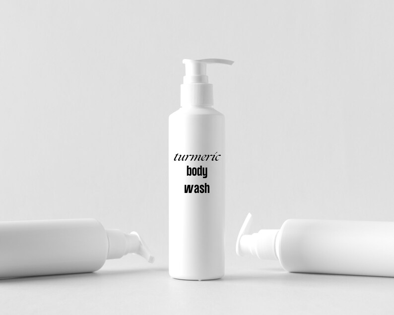 Turmeric Body Wash Kojic Acid Body Wash Turmeric Kojic Acid Etsy
