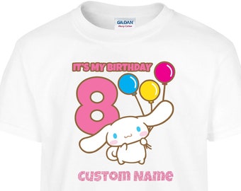 Cinnamoroll Geburtstags-T-Shirt