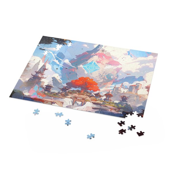 Destiny Game Inspired World Puzzle| Bungie| Wall Art, Gamer Art, Hunter, Titan, Warlock, Gamer gift, Guardian, jigsaw puzzle,