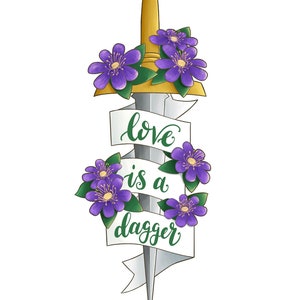 Love Is Art Print
