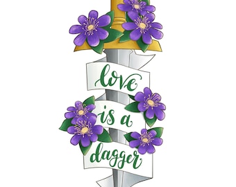 Love Is Art Print