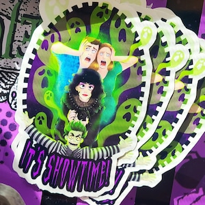 Het is Showtime | Vinylsticker Bjuice de musical