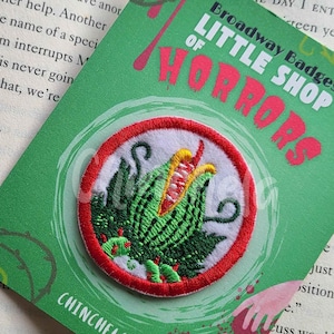 Little Shop of Horrors Audrey II | Broadway Unofficial Collectors Embroidered Patches
