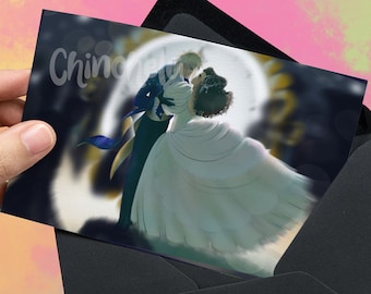 Labyrinth Jareth & Sarah | 5x7 Art Print