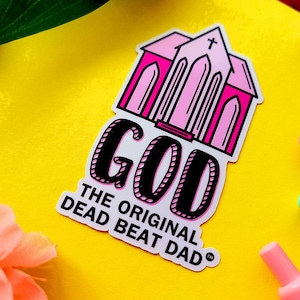 DEUS, o pai original do Dead Beat | Proibido solicitar adesivos EXJW de protesto religioso