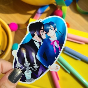 His Butler: Lurking | Sebastian & Ciel Butler Anime Vinyl Sticker