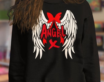 Angel Vaggie | Hellaverse Unisex Sweatshirt ( Dark Colors )