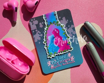 Persephone and Hades Greek Mythology Magnetic Book mark | Anime Bookmark gifts for Book lovers | Book Club Gifts for book worms |