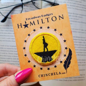 Odznaki kolekcjonerskie Hamil ton Broadway | Naszywki haftowane
