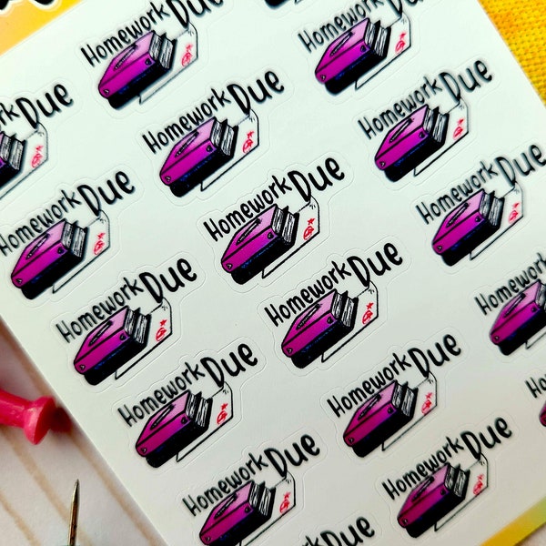 School Reminder Chart - Etsy