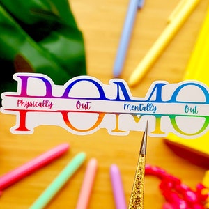 Regenboog POMO Cult Survivor | EXJW Jehovas Witness-vinylsticker