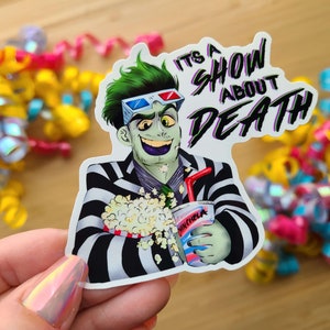 C'est une émission sur la mort | Sticker musical Bjuice Broadway