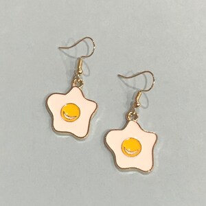 Gold Egg Shape Dangle Earrings, Sku#zx142 - Etsy