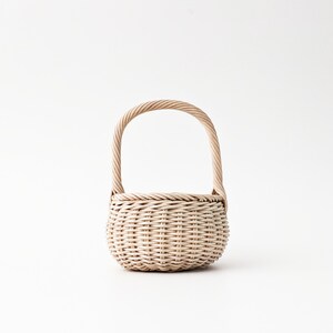 Small Rattan Basket in Natural