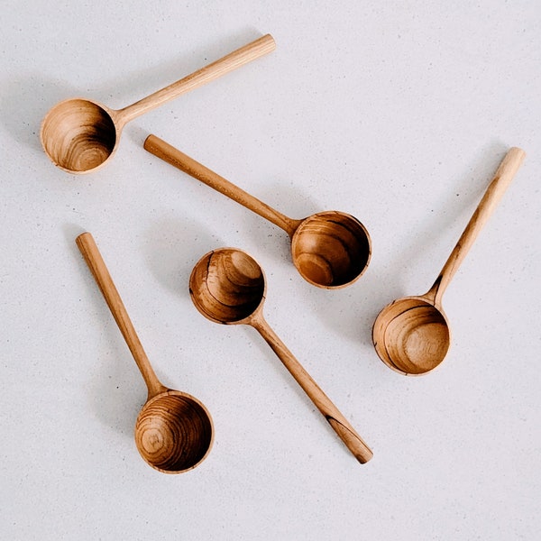 Teak all-purpose scoop