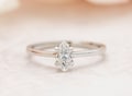 2CT Marquise Diamond Ring Moissanite Diamond Ring Solitaire Ring 14K White Gold Ring Engagement Ring Simple Ring Wedding Ring Antique Ring product logo