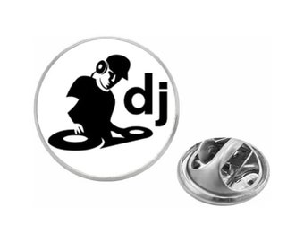 Broche avec épinglette Music DJ