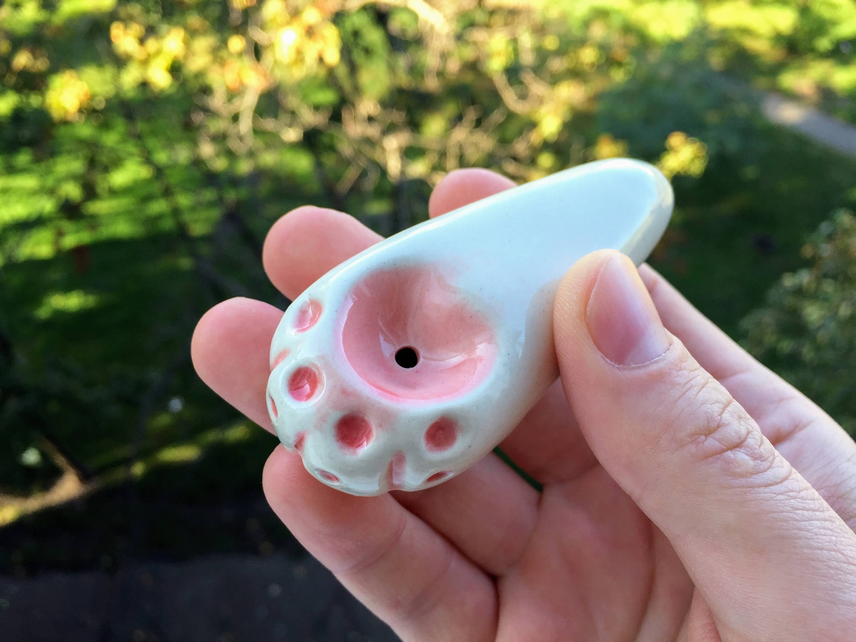 Cute Kitty Paw Smoking Pipe Art Womens Pipes Cat Paw Unique Etsy