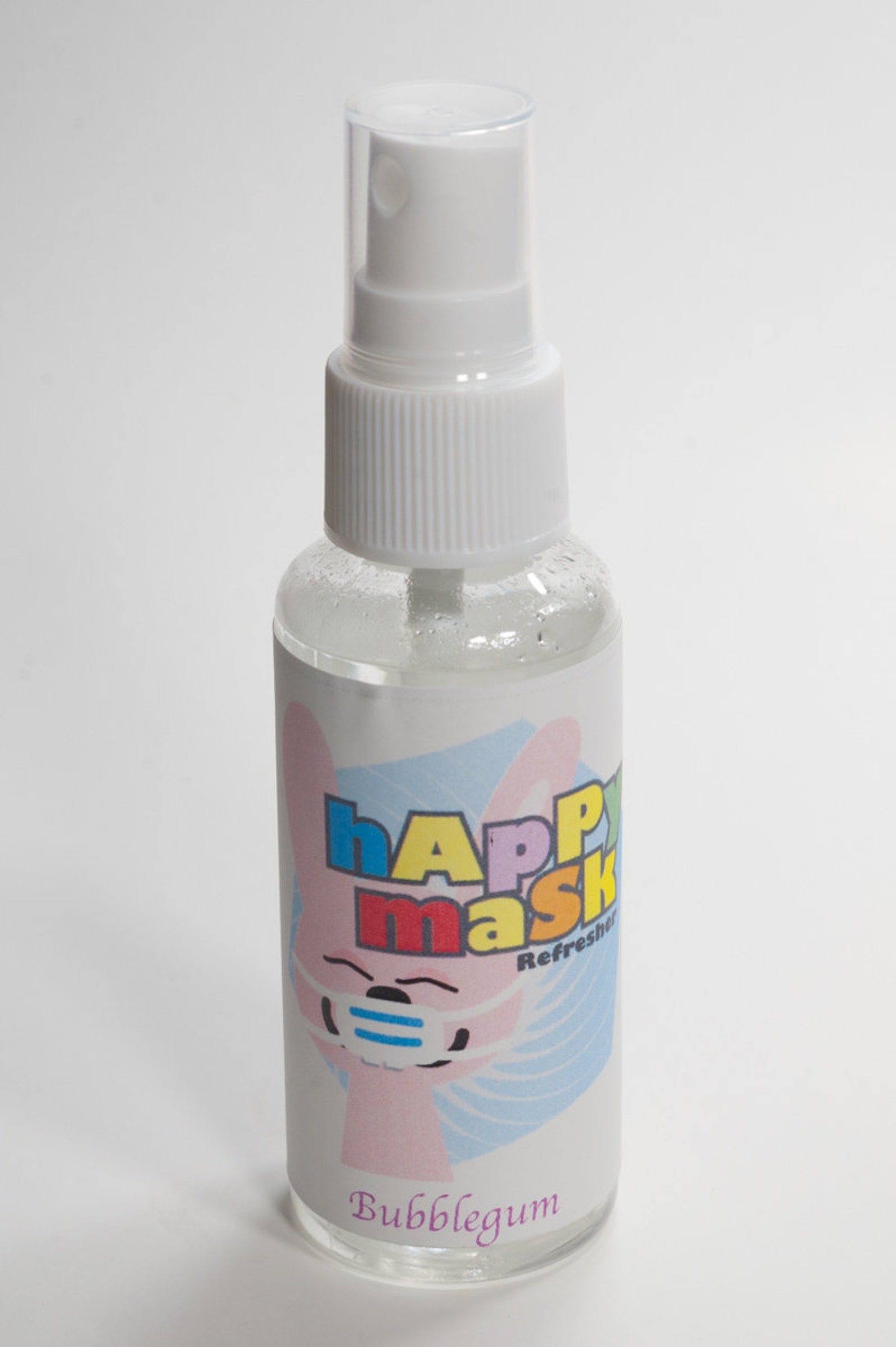 Face Mask Spray Bubble Gum Scented Happy Mask Refresher Spray // Fun