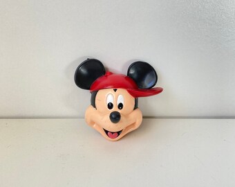 Vintage Walt Disney Mickey Mouse w/Red Hat Magnet ~ Collectible