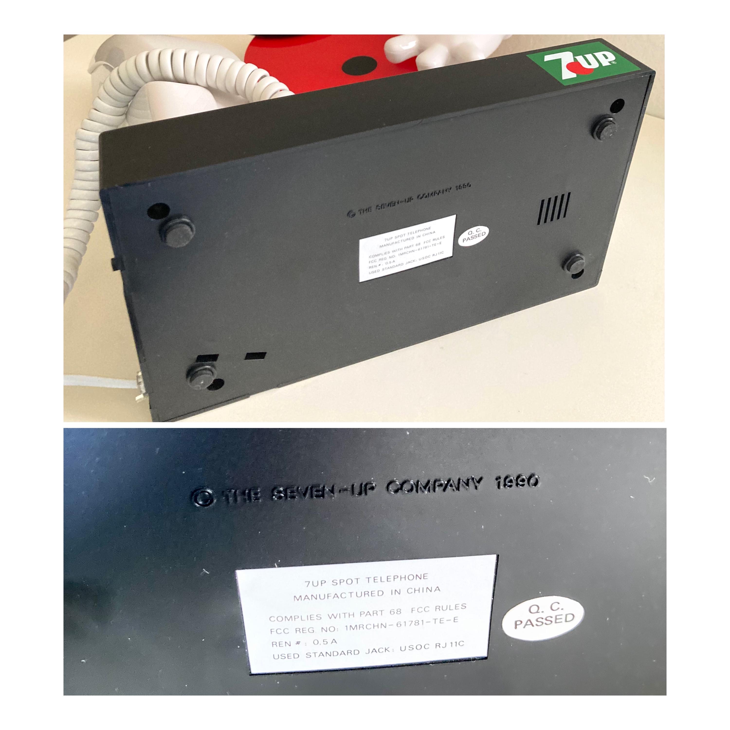 7up Spot phone 　セブンアップ　電話 1990 Vintage 