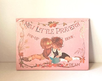 1976 Vintage "New Little One's Prayers" Pop-Up Book ~ Collectible