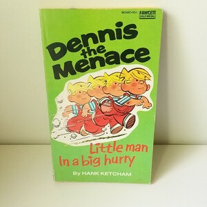 1976 Dennis the Menace &quot;Little Man in a Hurry&quot; by Hank Ketcham ~ Vintage Comic Book ~ Collectible