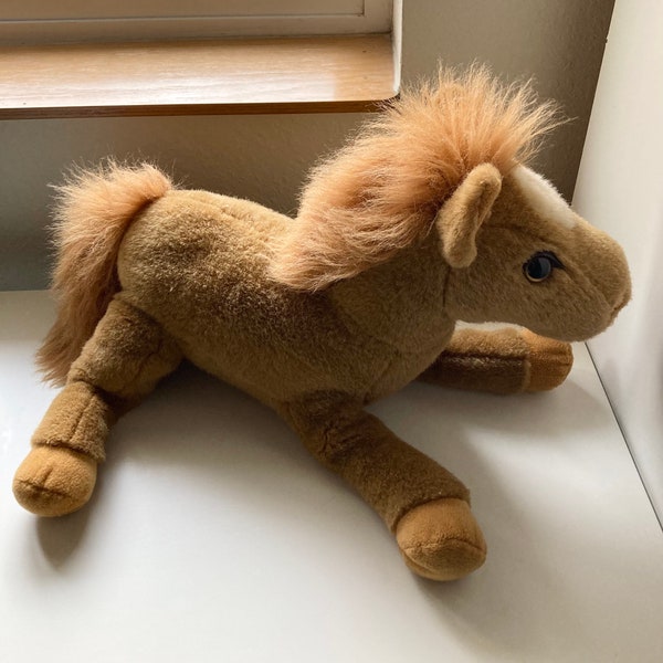 Vintage PMS UK Imports Horse Stuffed Animal Plush ~ Collectible