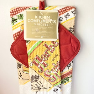 Vintage Franco Kitchen Compliments 3 Pieces Set w/Tag ~ Collectible