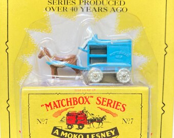 1992 Vintage Matchbox Originals Diecast No. 7 Horse Drawn Milk