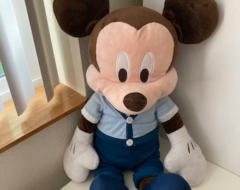 Rare Disney Original Mickey Mouse Large Plush ~ Collectible