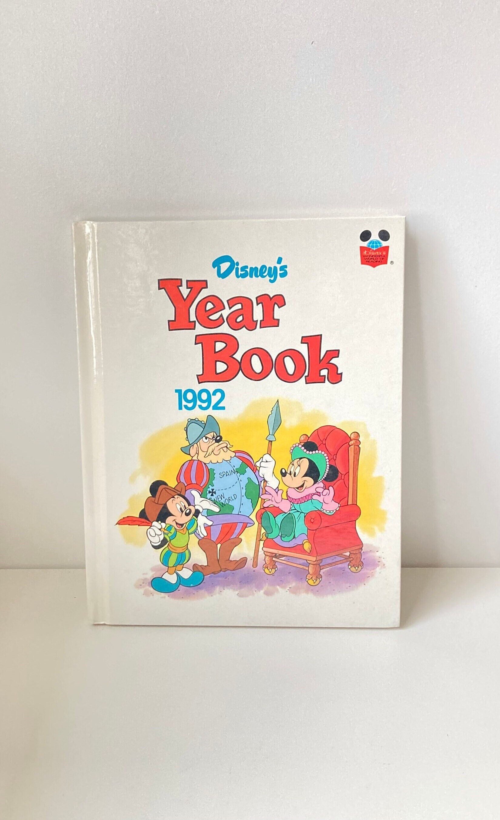 Vintage Disney's Year Book 1992 ~ Wonderful World of Reading Vintage Disney's Year Book 1992 ~ Wonderful World of Reading