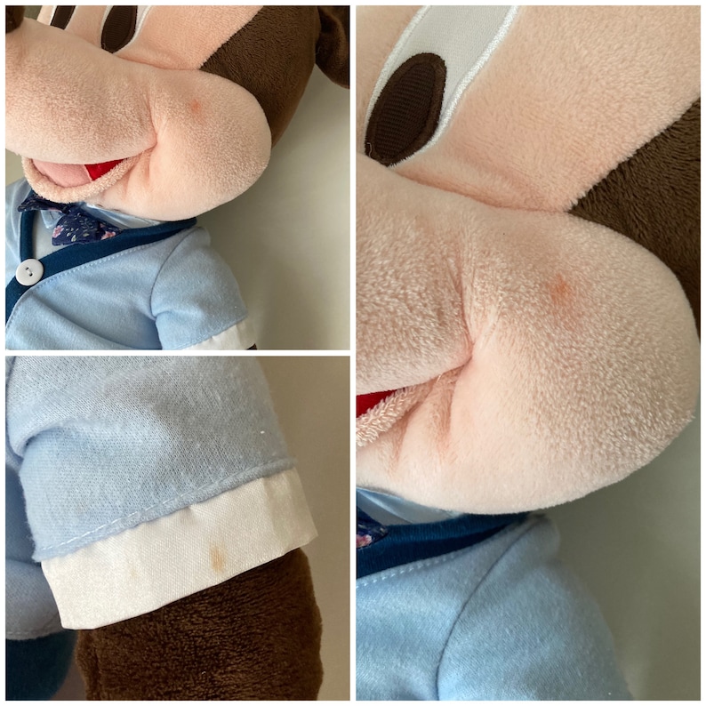 Rare Disney Original Mickey Mouse Large Plush ~ Collectible image 3