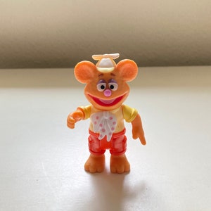 Disney Junior Muppet Babies &quot;Fozzie&quot; Plastic Figurine/Cake Topper ~ Collectible