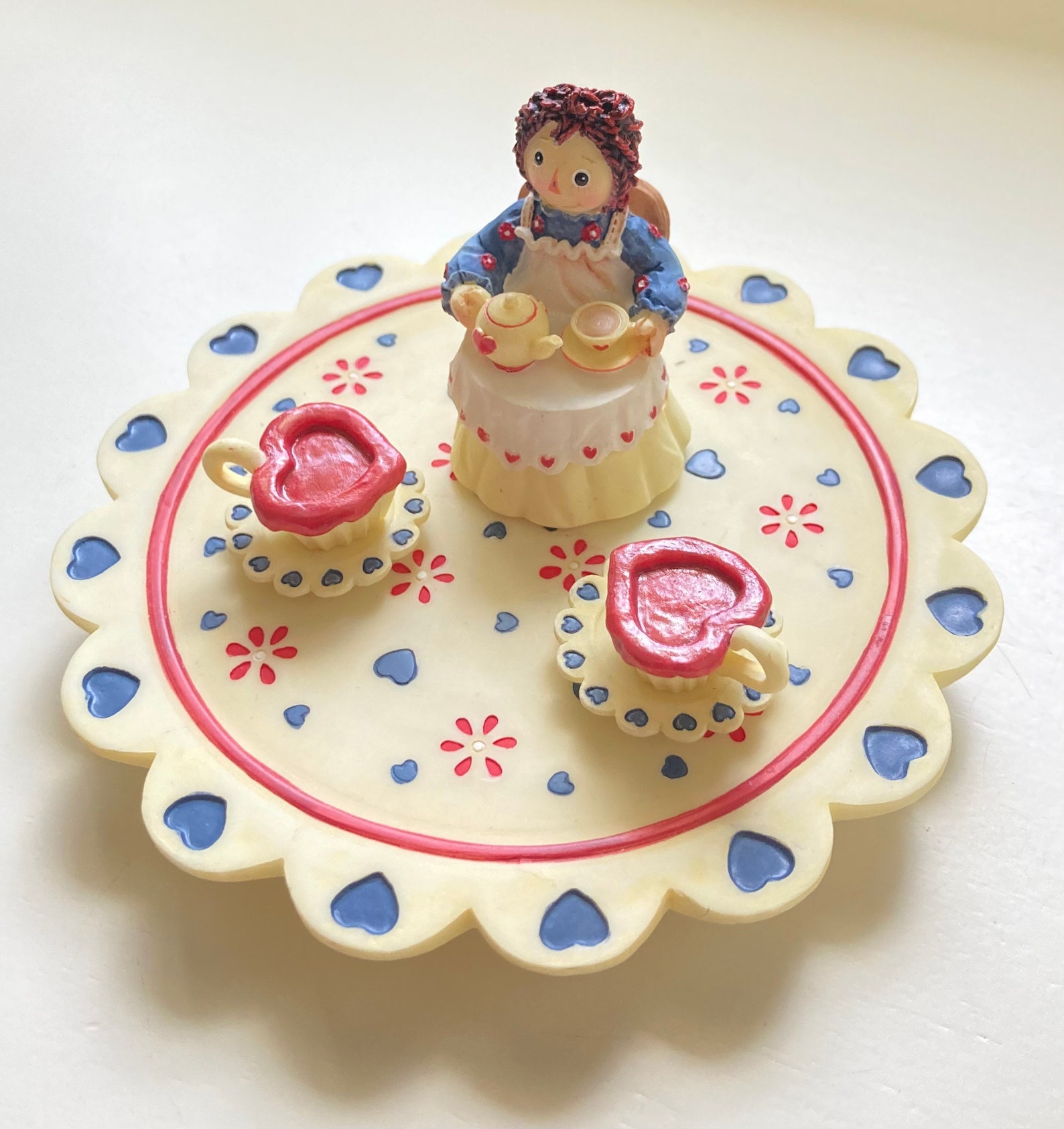 Raggedy Ann & Andy Tea Party Mini Tea Set 6 Pieces Etsy