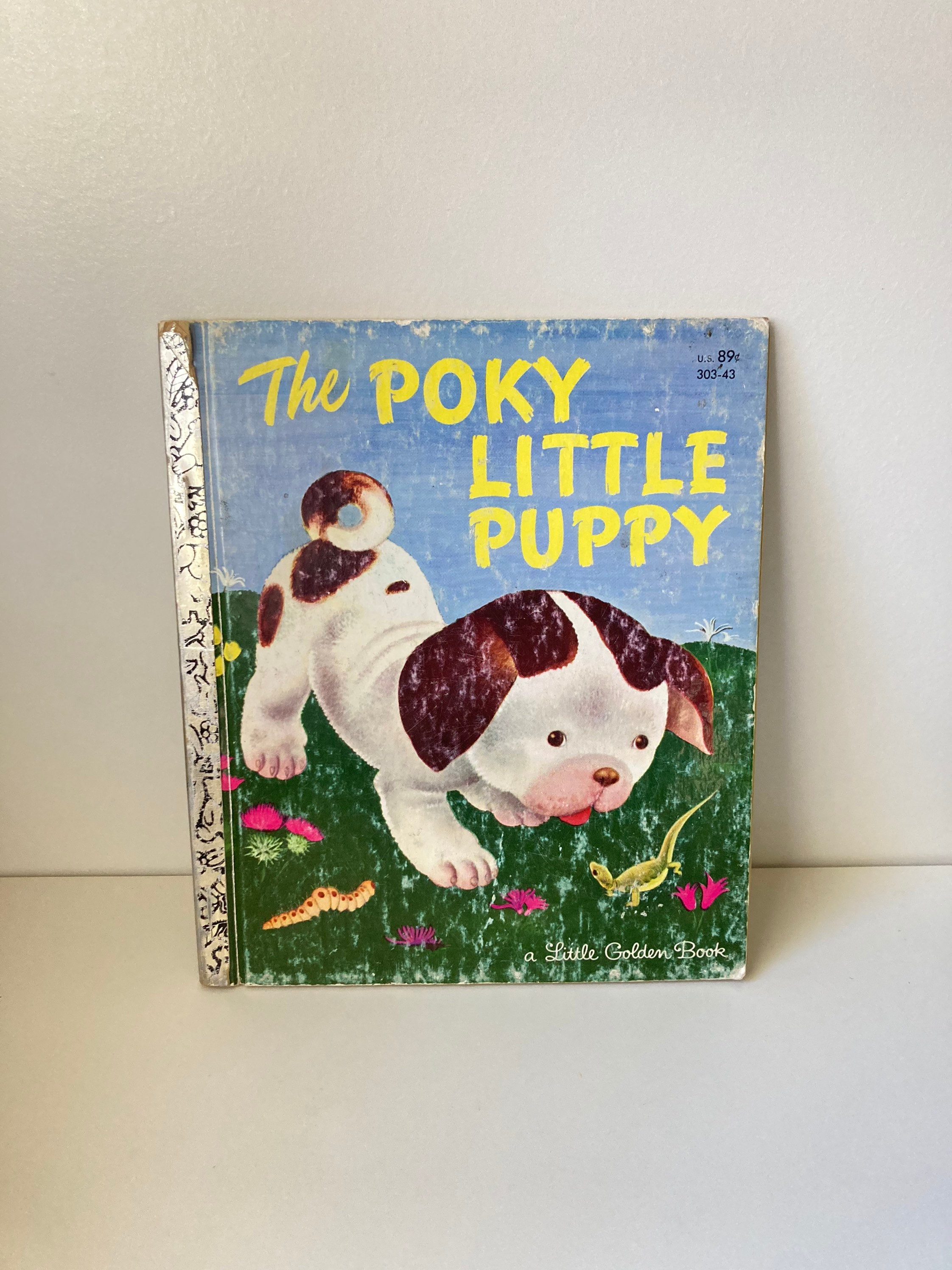 1982 the Poky Little Puppy Vintage Little Golden Book ~ Children's