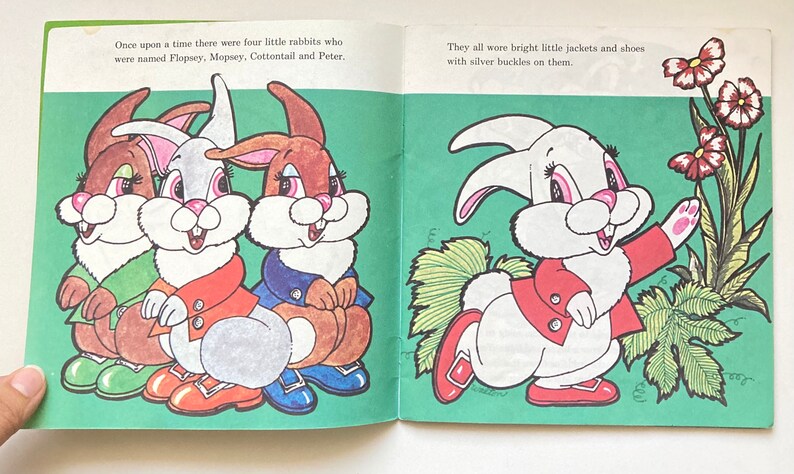 Peter Rabbit 45 Rpm Record 1971 Peter Rabbit and 45 RPM Record ~ Vintage Children's Book ...