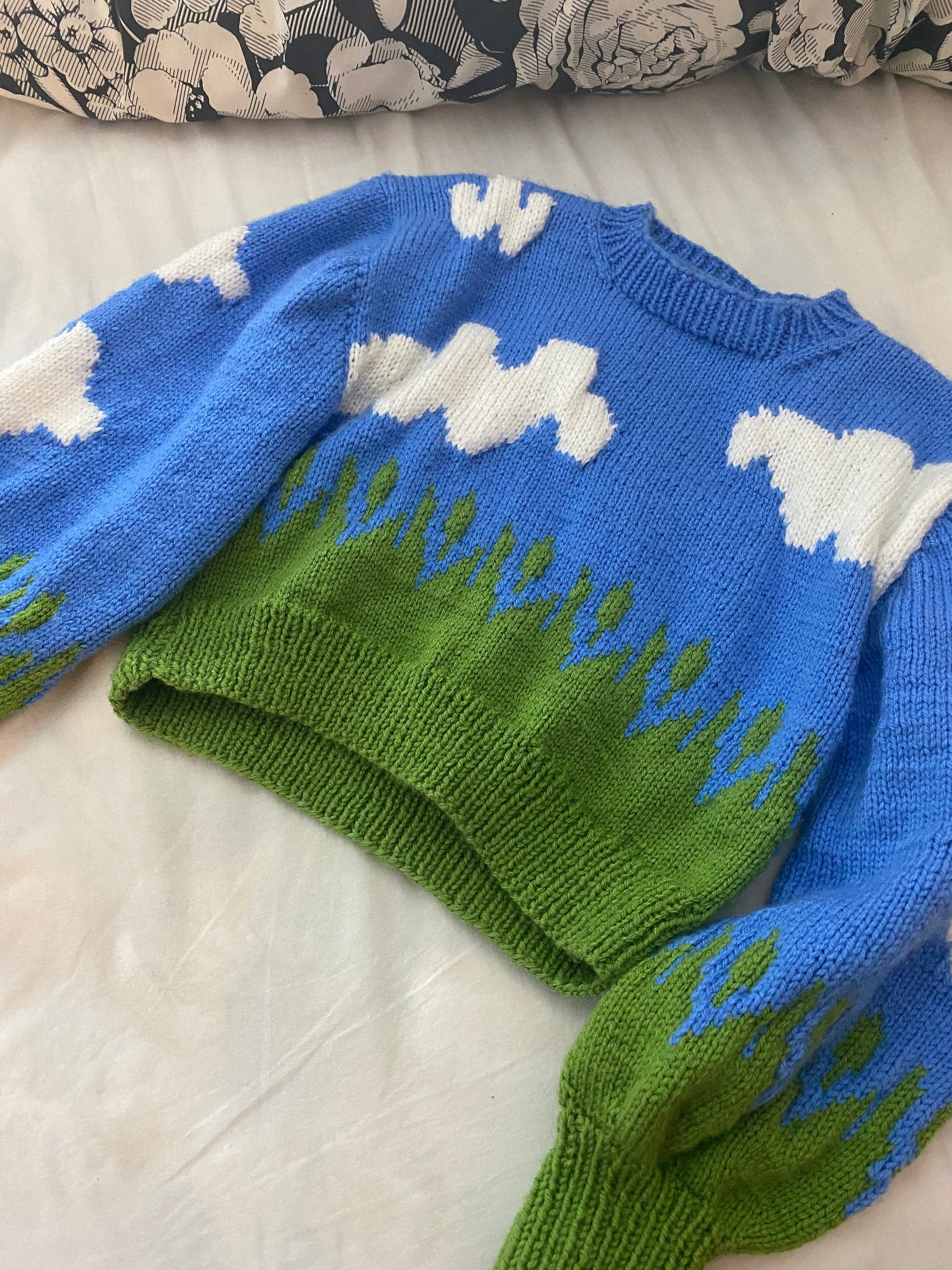 Dream Sweater Knitting Pattern (Does not include colourwork)