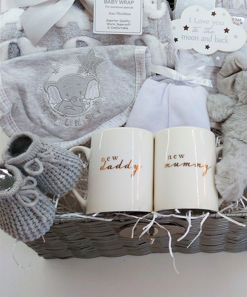 Ultra Deluxe Unisex Baby Hamper Elephant Theme Baby Gift Etsy UK