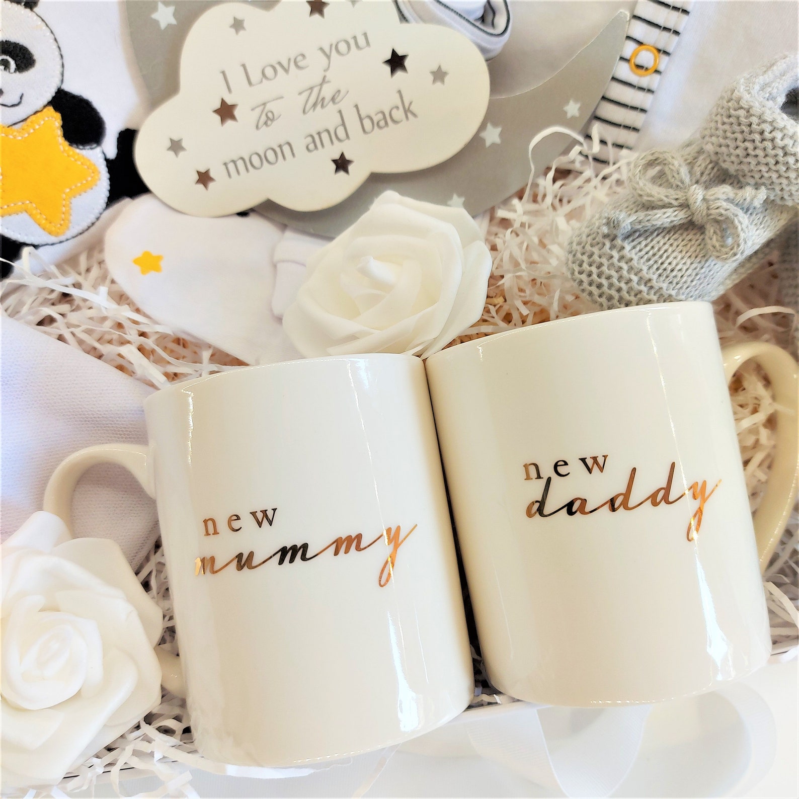 New Luxury Parents hamper Mum Dad and Baby gift Etsy