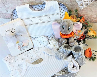 pink dumbo cot bedding